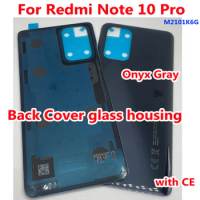 Best New Battery Back Glass Cover Housing Rear Case Mobile Lid Replacement Shell For Xiaomi Redmi Note 10 Pro Note10Pro Max