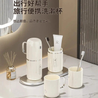 Travel Toiletry Set Home Toothbrush Toothpaste Tooth Cup Travel Essential Portable Toothbrush Storag
