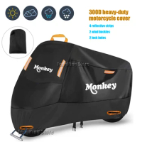 For Honda Monkey Z-125 Z125 Z 125 Motorcycle Cover Waterproof Outdoor Rain Dustproof UV Protector Covers