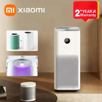XIAOMI MIJIA Smart Air Purifier 4 Pro H Sixfold purification Aldehyde Removal Home Air Ionizer 32.1dB(A) Low noise LED Display