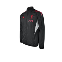 Liverpool FC Tiro 25 Competition Presentation เสื้อแจ็คเก็ตฟุตบอลผู้ชาย สีดำ - AD001AP289ENTH