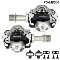 DEORE XT PD-M8000 Bicycle Pedal for Mountain Bike Self-locking M8100 Large Pedal Platform Original Cycling Parts