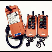 F21-E1B Transmitter x2 + Receiver x1 Industrial Radio Remote Control Hoist Crane Control Lift Crane
