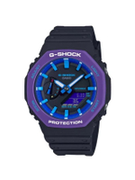 นาฬิกา G-Shock (45.4 mm, ตัวเรือนสีม่วง, สายสีดำ) รุ่นGA-2100THS-1ADR