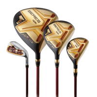 【HONMA 本間高爾夫】BE-08 AIZU 4MX 3木7鐵 女生 四星 會津繪 套桿組(高爾夫球桿 贈CB2140 WH球袋)
