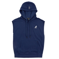 KANGOL 連帽休閒背心 深藍色 63251481 80 noO69