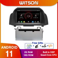 WITSON Android 11 Car GPS for FORD FIESTA 2013- 2017 Car Radio Multimedia tape recorder bluetooth navigation