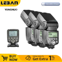 3PCS Yongnuo YN560 IV YN560IV +YN560TX Flash Controller For Canon Nikon with free 3 Flash Diffuser Box Wireless Speedlite Flash