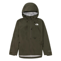 【The North Face 官方旗艦】北面男款灰綠色FUTURELIGHT防水透氣連帽衝鋒衣｜89ZJ21L(外套)