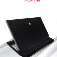 Carbon fiber Laptop Sticker Decal Skin Cover Protector for New 2020 Alienware Area 51M R2 17.3"