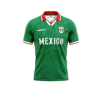 Mexico เสื้อฟุตบอลผู้ชาย สีเขียว