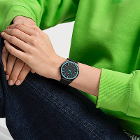 Swatch Skin Irony 超薄金屬系列手錶 OBSIDIAN SHIMMER (42mm) 男錶 女錶 瑞士錶 錶