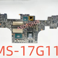 Genuine MS-17G11-64S FOR MSI GS75 Stealth 9SD LAPTOP MOTHERBOARD WITH I7-9750H CPU AND RTX2070M TEST OK