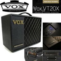 【非凡樂器】VOX VT20X 真空管前級電吉他音箱