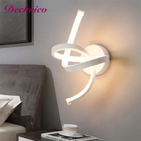 Modern 14W Wall Sconce Lamp Bedside Night Light Stair Lighting Aisle Interior Led Wall Light Sleeping Reading Home Decor Lustres