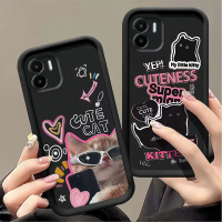 เคสโทรศัพท์สำหรับ Redmi A1+ 4G A2+ 4G A1 2022 4G A2 4G Xiaomi POCO C50 Xiaomi POCO C51 ลายการ์ตูนแมว