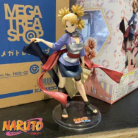 In Stock Original Naruto Nara Temari Anime Figure Original Genuine Megahouse G·e·m Collection Model Boxed Figure Toys Xmas Gift
