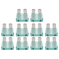 10 x 1A 12V phích cắm chốt kim (blade fuse) tiêu chuẩn ATO/ATC cho ô tô, xe tải và xe máy