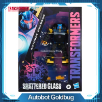 Hasbro Transformers Generations Shattered Glass Collection Autobot Goldbug &amp; IDW’s Action Figure Toys for Birthday Gift F2704