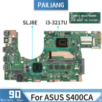 PAILIANG Laptop motherboard For ASUS S400CA REV:3.1 Mainboard Core SR0N9 i3-3217U TESTED