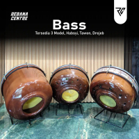 Bass Hadroh Rebana Centre Jepara Gratis Stick Pemukul | Model Habsy, Tawon, Drejeb, AzzAhir | Ukuran