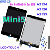 AAA+ For iPad Mini 5 LCD Display Touch Screen Digitizer Assembly For iPad Mini5 5th Gen 2019 A2124 A2126 A2133 Screen