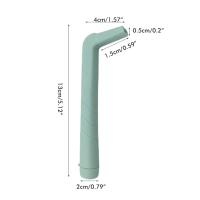 หลอดหยุด Hiccup สำหรับเด็กและผู้ใหญ่ หลอดหยุด Hiccups ทันที 2 ชิ้น ขายดี