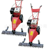 Hand propelled lawn mower, gasoline powered lawn truck, reciprocating lawn mower, small self-propelled lawn mower