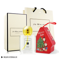 *Jo Malone 黃槿花香水100ml+聖誕樹造型鐵盒[附禮盒+提袋]-國際航空版