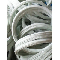 Ruji jeruji fiber 1 8mm putih susu setengah kilo untuk kandang/sangkar burung dll