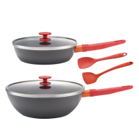 【ZWILLING 德國雙人】Now Plus黑曜鍋 IH不沾深平底鍋24cm+不沾深炒鍋30cm-雙鍋6件組(德國雙人牌集團官方直