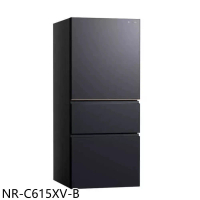 Panasonic國際牌【NR-C615XV-B】610公升三門變頻夜幕黑冰箱(含標準安裝)