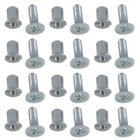 24Pcs Metal Screws Fasteners Kit Stainless Steel Trident Screw Set Universal for 3M for AMPEX for TEAC for RMGI
