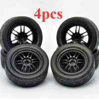 4pcs(for One Car) K Kit ENKEI RPF1 ABS Material 15 Inch Reduced Scale Primary Colormodified Wheel Hub for 1/18 Car Model