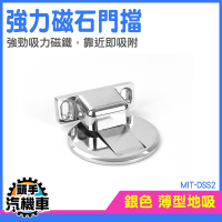 《頭手汽機車》磁石拍門器 平面門檔 磁鐵門吸 MIT-DSS2 隱藏門弓器 門擋 頂門器 大門防撞 門止