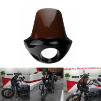 Motorcycles Headlight Fairing Windscreen Gloss Black Fairing kit for Harley Models Sportster