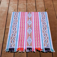 Kain tenun ikat loliypop toraja culture asli