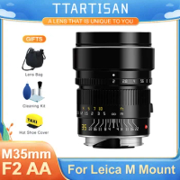TTArtisan M 35mm F2 AA APO Full Frame Large Aperture Manual Lens for Leica M Mount Mirrorless Camera M10 M240 M10P M10D MP ME