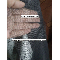 Saringan Teh Nilon Kelambu Penyaring Pasir Net Fentilasi Hitam Depok