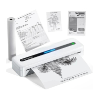 PHOMEMO M832 PORTABLE WIRELESS THERMAL PRINTER WHITE (V000)  