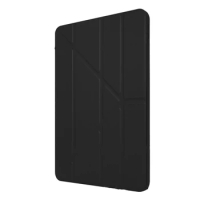 For iPad 10.2-Inch Tablet Protective Case for iPad 7Th Generation iPad 8Th Generation with Stand Function(Black)