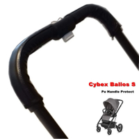 Baby Stroller Armrest For Cybex Balios S Push Bar Pu  Case Covers 28x24x12cm Handle Wheelchairs Strollers Accessories