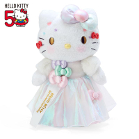 真愛日本 凱蒂貓 kitty 數量限定 生日紀念娃 2023年 50th 閃亮未來 生日娃娃 娃娃 布偶