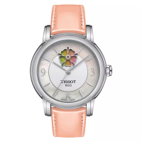 TISSOT Jam Tangan Wanita Tissot T-Lady T050.207.16.117.00 Heart Flower Powermatic 80 Mother of Pearl