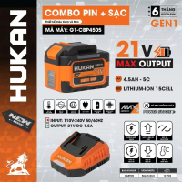 Bộ pin + sạc dung lượng 4Ah 15cell HUKAN G1-CBP4505