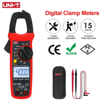 UNI-T Digital Clamp Meters UT204R UT202F UT203R 400A 600A AC Current Clamp Multimeter High Precision Pliers Ammeter Voltmeter