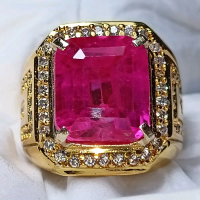 CINCIN BATU PERMATA RUBY CATAM FULL CUTTING KREN$MEWAH