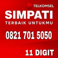 NOMOR SIMPATI CANTIK 11 DIGIT 11DIGIT 0821 701 5050 SUPER RAPIH 4G LTE UP TO 5G