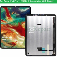 11''For Apple iPad Pro 11 (2021) LCD Display Touch Screen Panel A2301, A2459, A2460 Screen For Apple iPad Pro 3rd generation LCD