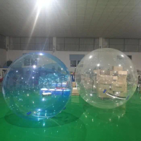 Free Shipping 2m 0.8MM TPU Water Walking Ball,Zorbing Water Ball,Giant Water Ball Inflatable Human Hamster Water Football